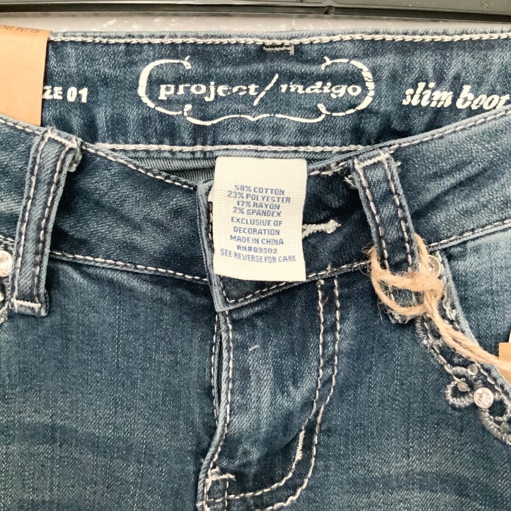 Project Indigo Slim Bootcut Jean - Picture 6 of 7